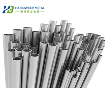 Tubo objetivo de titanio Gr2