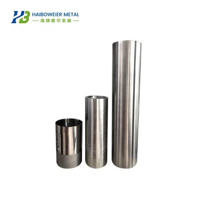 Tubo de titanio laminado