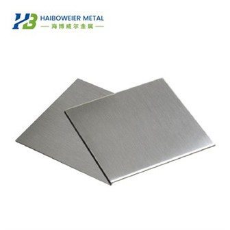 Placa de titanio grado 1